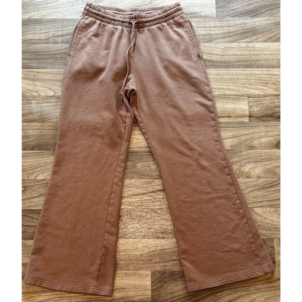 Victoria's Secret Pink Boyfriend Sweatpant Wide Leg Begonia Pink Womens Large